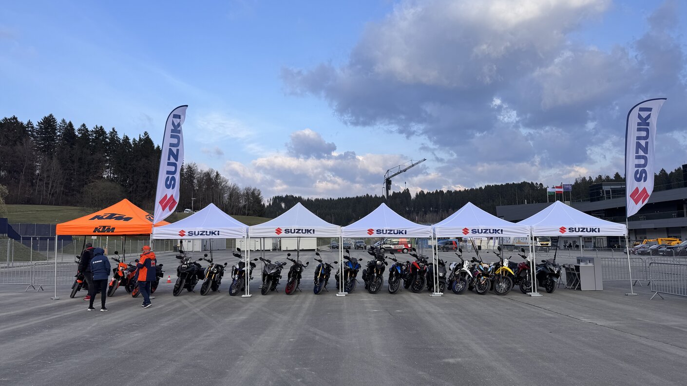 Modellpalette vor Ort 