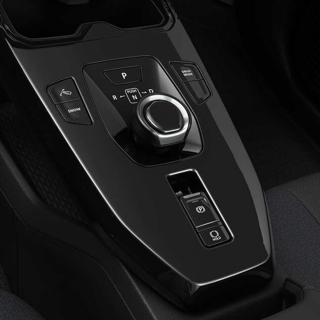 Schalter zum Aktivieren oder Deaktivieren des SNOW-Modus bei 2WD-Modellen