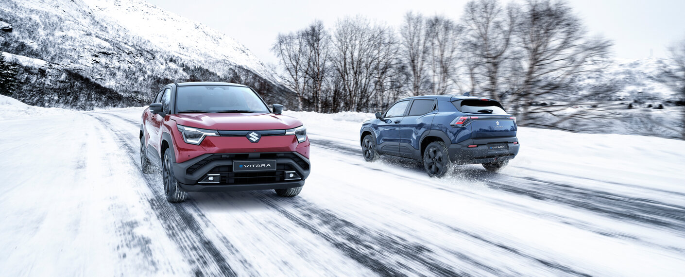 Im neuen e VITARA sorgt ALLGRIP-e für solide Traktion auf jedem Untergrund.