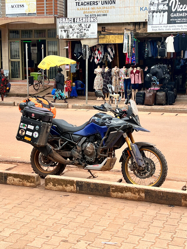 V-STROM 800DE in Kabale.