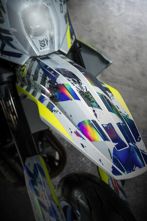 DR-Z4SM „CRUSH“&nbsp; &nbsp;Sticker-Kit Variante